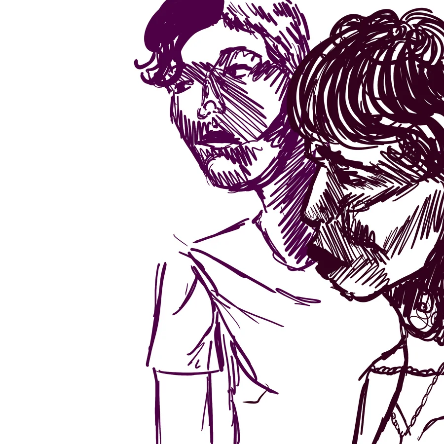 Two in Violet — Digital